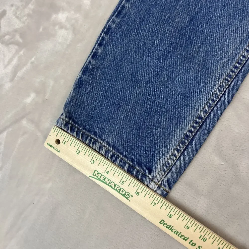 VTG Levis 505 Jeans Mens 35x33 Orange Tab Regular Fit‎ Straight Leg 90s Grunge
